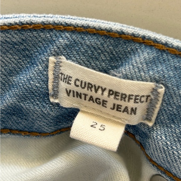 Madewell Curvy Perfect Vintage Jeans - Size 25 - Picture 3 of 3